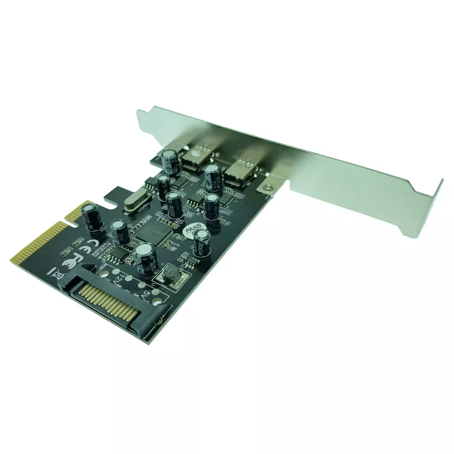  USB-C 10Gbps 2-Port PCIeX4 4